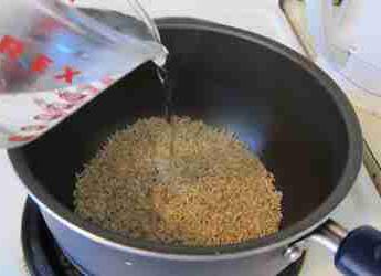 Как варить бурый нешлифованный рис