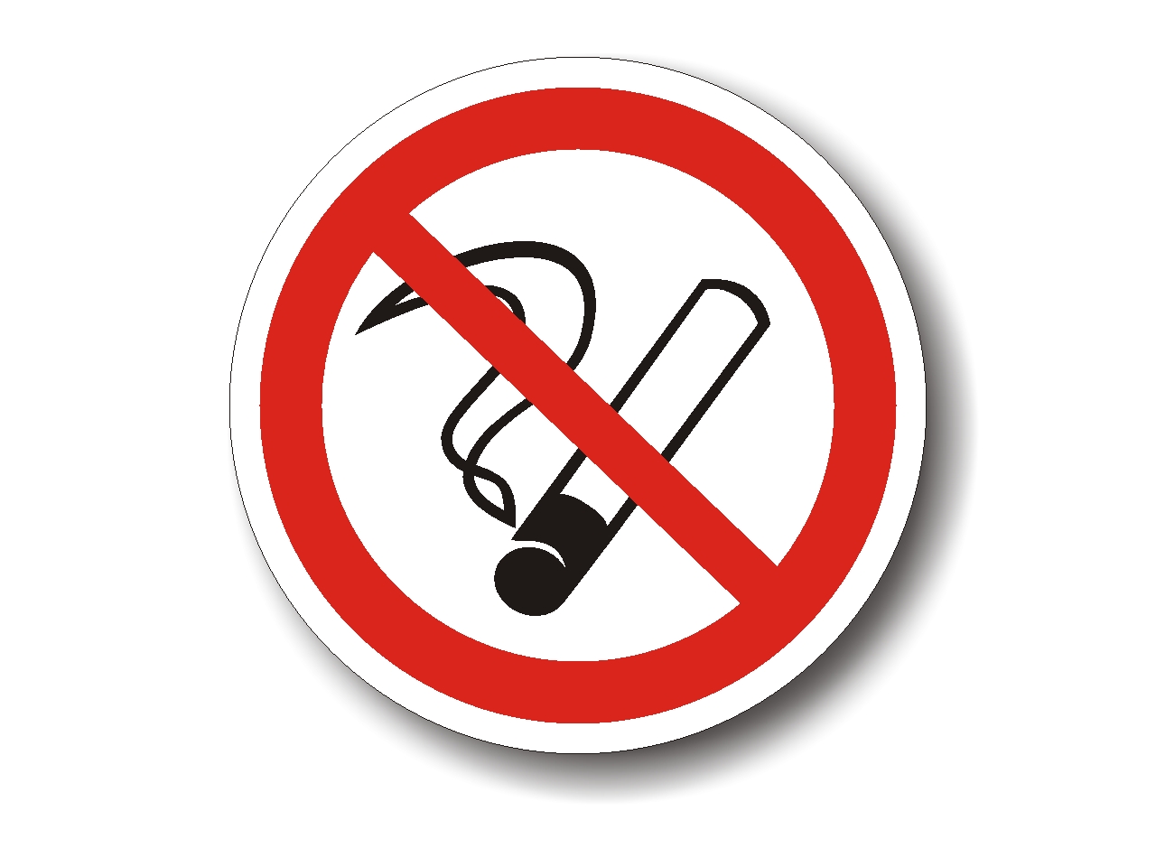 табличка "курение запрещено"