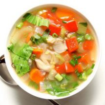 Овощные супы для похудения