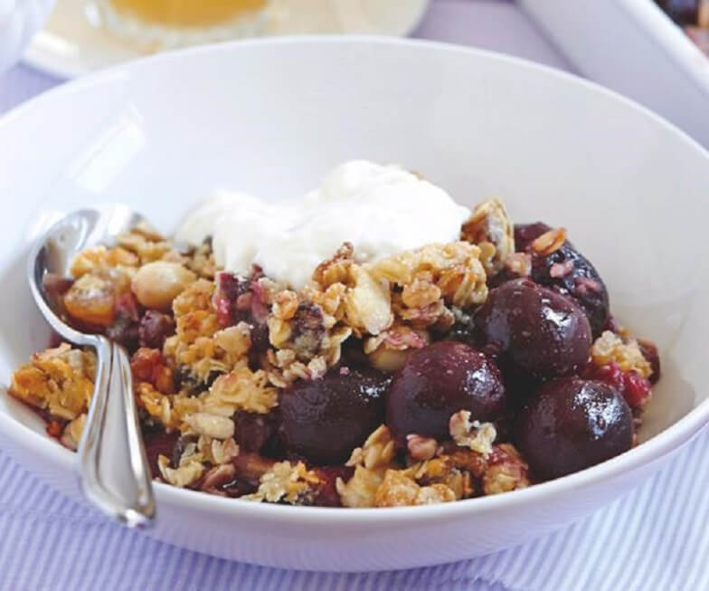 Мюсли с вариациями - Мюсли со сливами и вишней